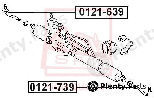 Asva 0121-639 — Tie Rod End