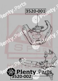 Asva 3520-002 — Ball Joint
