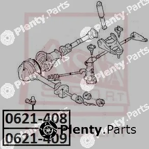 Asva 0621-408 — Tie Rod End