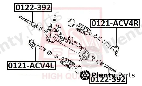 Asva 0121-ACV4L — Tie Rod End