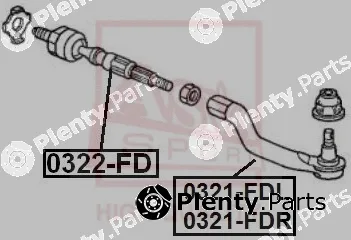 Asva 0321-FDL — Tie Rod End