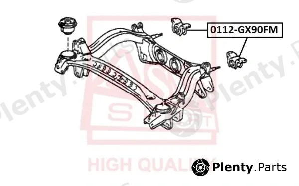 Asva 0112-GX90FM — Mounting, engine