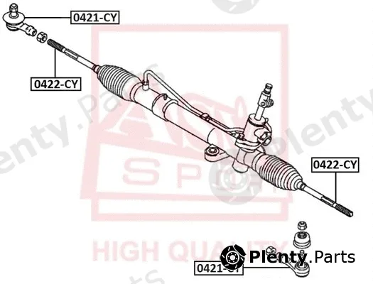 Asva 0421-CY — Tie Rod End