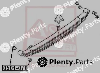 Asva 0501-070 — Mounting, control/trailing arm