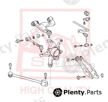 Asva 0107-741 — Bushing, stabiliser bar