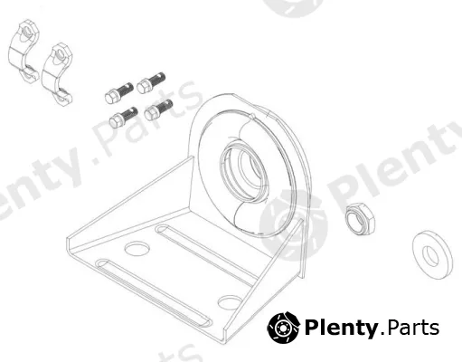Spicer B-10002-00 — Suspension, propshaft