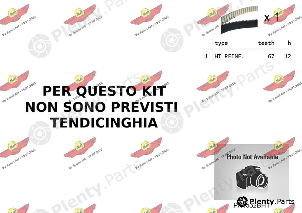 Autokit 04.5B04PA3 — Water Pump & Timing Belt Kit