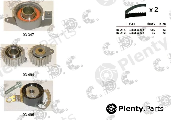 Autokit 04.5012 — Timing Belt Kit