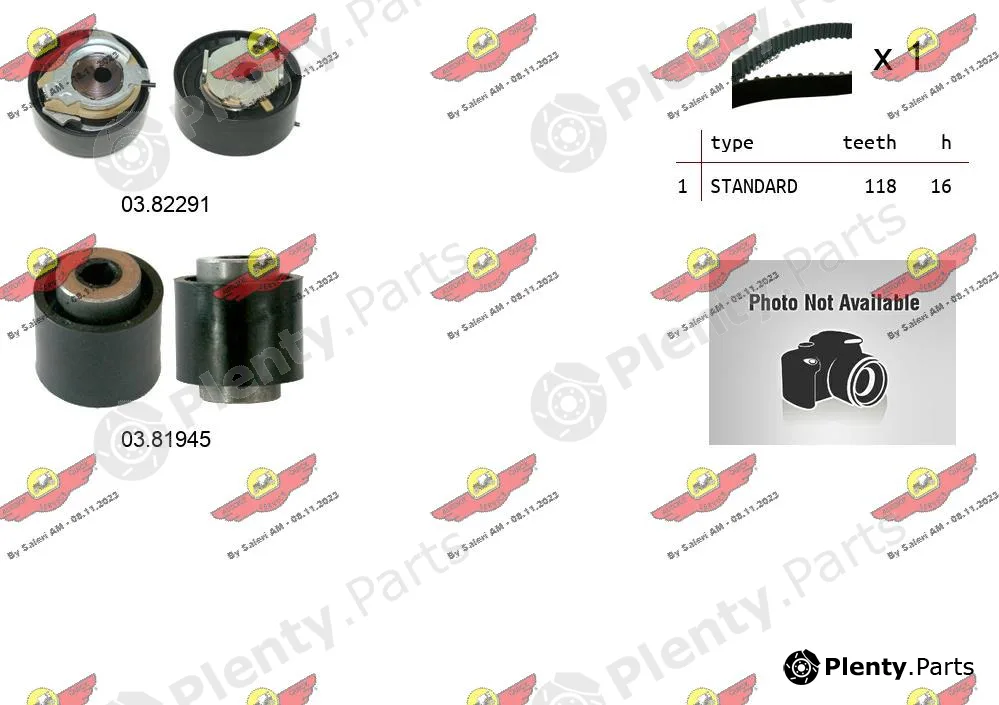 Autokit 04.5493 — Timing Belt Kit
