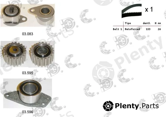 Autokit 04.5019 — Timing Belt Kit