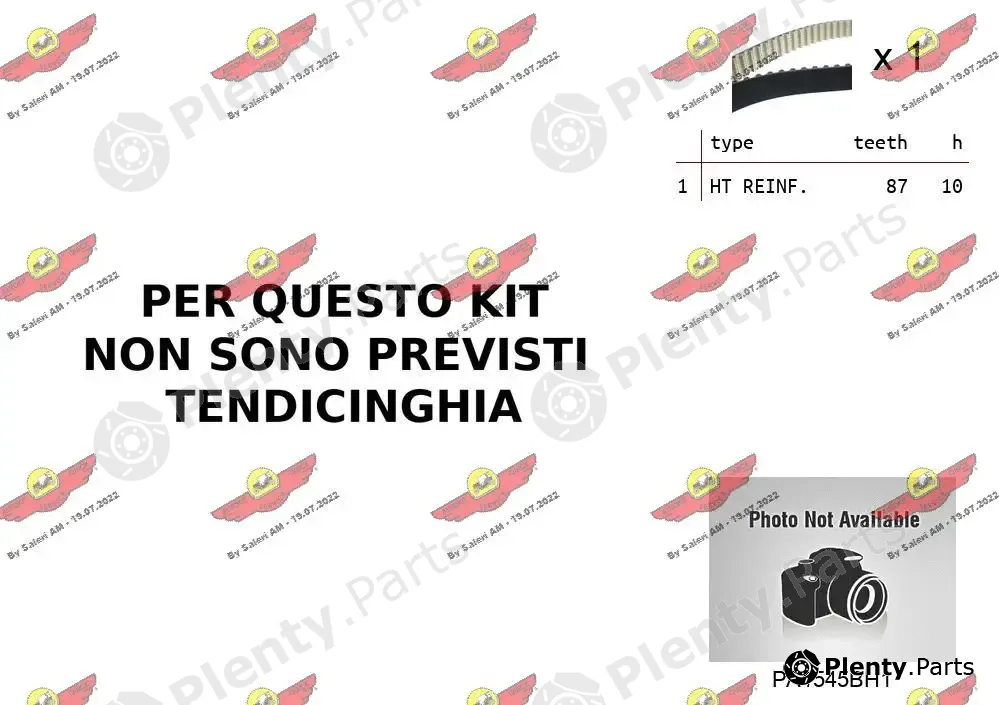Autokit 04.5B03PA3 — Water Pump & Timing Belt Kit
