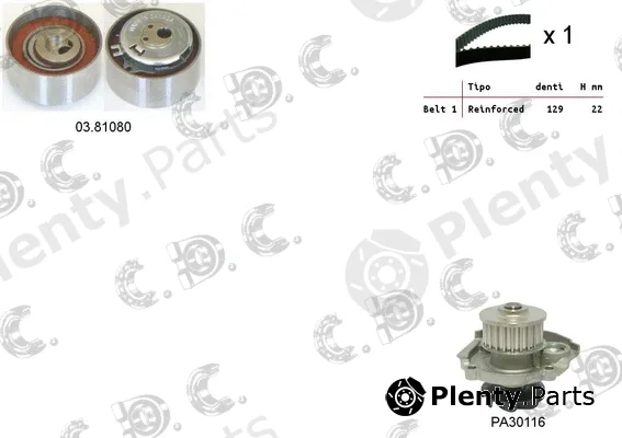 Autokit 04.5251PA — Water Pump & Timing Belt Kit