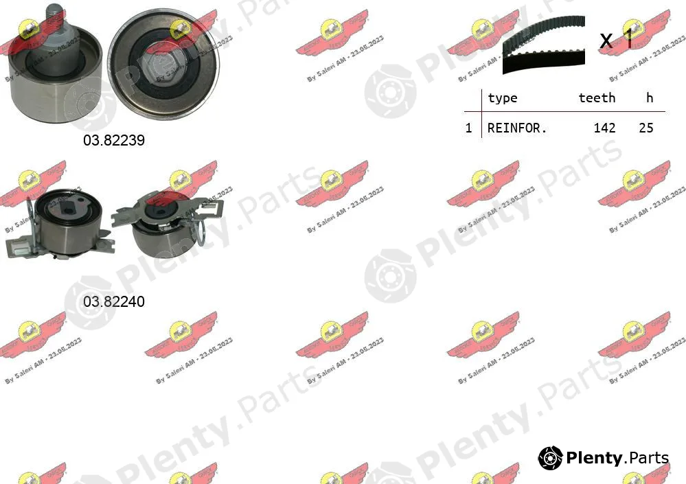 Autokit 04.5489 — Timing Belt Kit