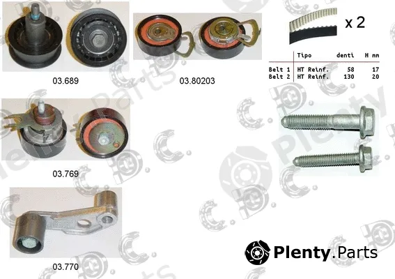 Autokit 04.5128 — Timing Belt Kit