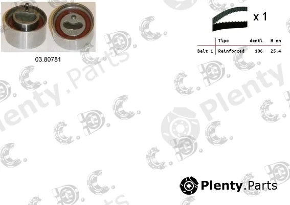 Autokit 04.5467 — Timing Belt Kit