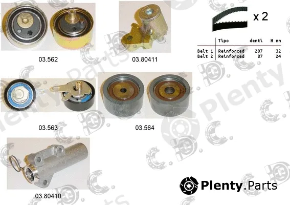 Autokit 04.5267C — Timing Belt Kit