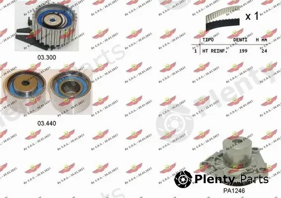 Autokit 04.5277PA — Water Pump & Timing Belt Kit