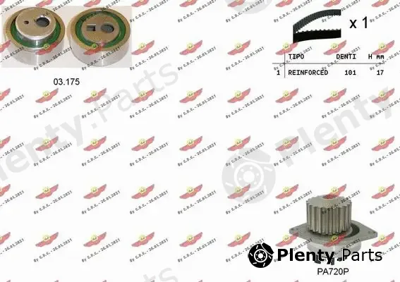 Autokit 04.5309PA — Water Pump & Timing Belt Kit