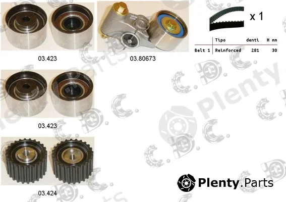 Autokit 04.5444 — Timing Belt Kit