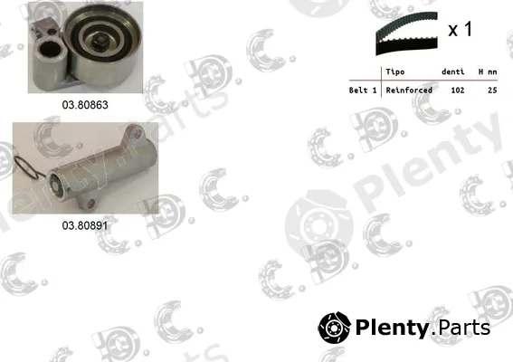 Autokit 04.5254C — Timing Belt Kit