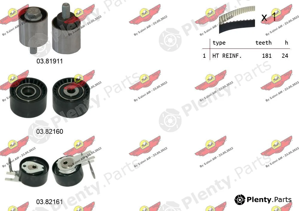 Autokit 04.5490 — Timing Belt Kit