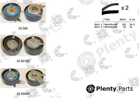 Autokit 04.5135 — Timing Belt Kit