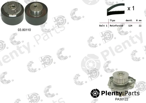 Autokit 04.5031PA2 — Water Pump & Timing Belt Kit