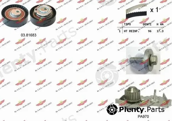 Autokit 04.5319PA — Water Pump & Timing Belt Kit