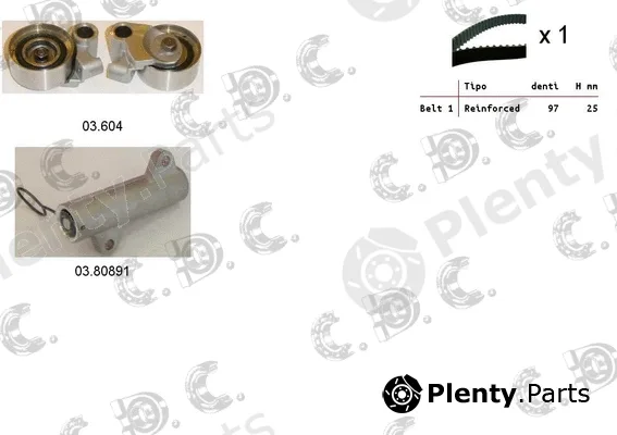 Autokit 04.5255C — Timing Belt Kit