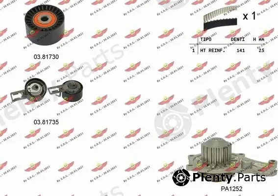 Autokit 04.5347PA — Water Pump & Timing Belt Kit