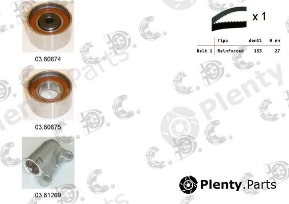 Autokit 04.5287C — Timing Belt Kit
