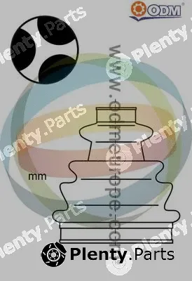 Multiparts 21-990438 — Bellow Kit, drive shaft