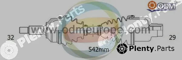 Multiparts 18-222340 — Drive Shaft