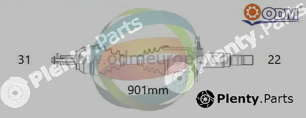 Multiparts 18-342730 — Drive Shaft