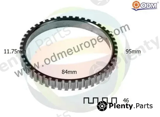 Multiparts 26-220015 — Sensor Ring, ABS