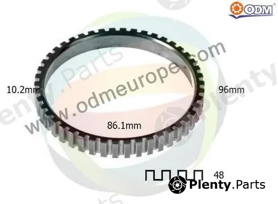 Multiparts 26-010025 — Sensor Ring, ABS