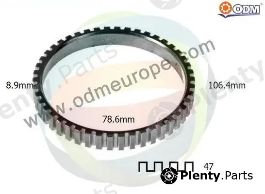 Multiparts 26-000008 — Sensor Ring, ABS
