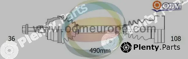 Multiparts 18-215100 — Drive Shaft