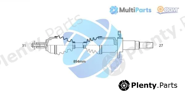 Multiparts 18-342790 — Drive Shaft