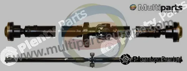 Multiparts 10-090010 — Propshaft, axle drive