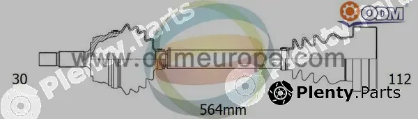 Multiparts 18-093150 — Drive Shaft