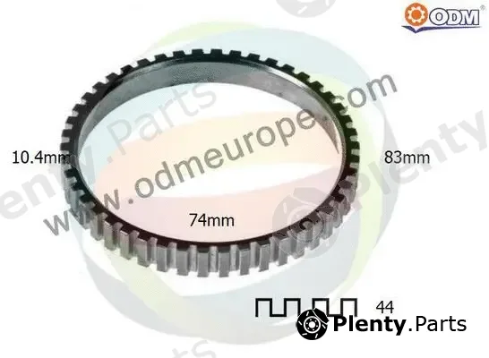 Multiparts 26-010023 — Sensor Ring, ABS