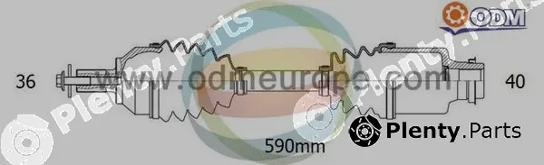 Multiparts 18-212830 — Drive Shaft