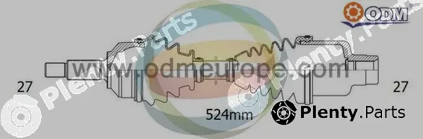Multiparts 18-012050 — Drive Shaft