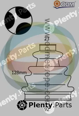 Multiparts 21-990011 — Bellow Kit, drive shaft