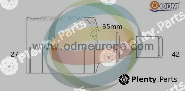 Multiparts 14-216132 — Joint Kit, drive shaft