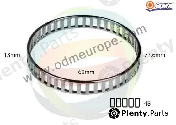 Multiparts 26-140002 — Sensor Ring, ABS