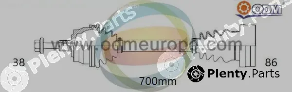 Multiparts 18-213460 — Drive Shaft