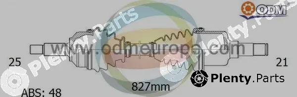Multiparts 18-293081 — Drive Shaft