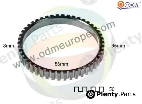 Multiparts 26-060006 — Sensor Ring, ABS